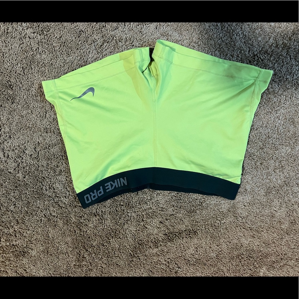 Neon Nike spandex